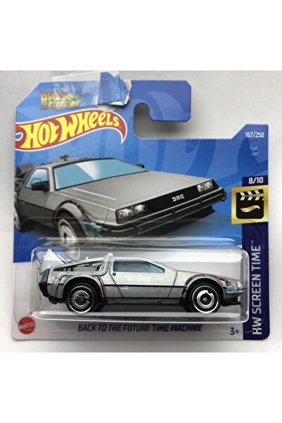 HOT WHEELS 2022 New / Yeni Back To The Future Time Machine Delorean 1:64 Ölçe...