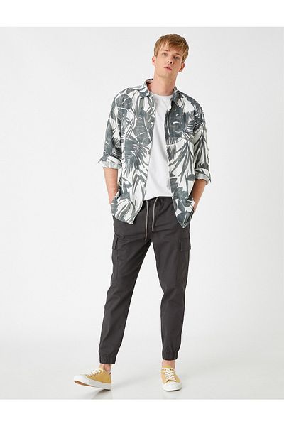 Koton Lace-Up Cargo Pants