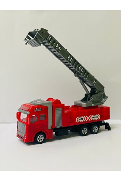 Cango Oyuncak Itfaiye Arabası Çek Bırak Oyuncak Merdivenli Itfaiye Arabası