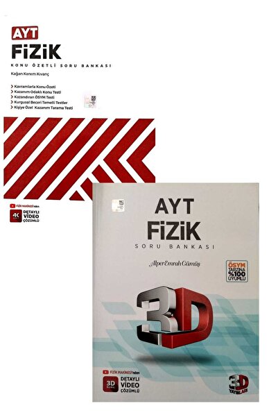 4k Yayınları 3d+4k Ayt Fizik Soru Bankası