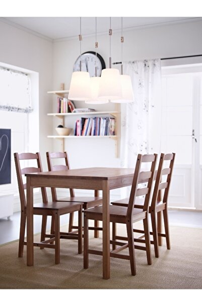 Deneme Zamanı Jokkmokk Mutfak Masası Antika Vernik