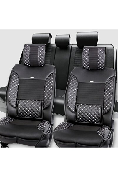 Generic Brand غطاء مقعد سيارة جلدي فاخر من Renault Megane 4 Hb، مجموعة أمامية...