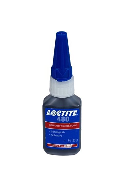 Genel Markalar Loctıte 480 Kauçuk Takviyeli Elastik Hızlı Yapıştırıcı 20 GR