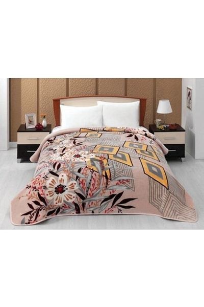 MİNK Lacasa 1093 Beige Double Blanket