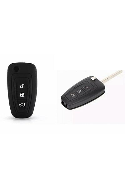 Point Focus 3 Silicone Key Case 2011-2014 Black Color