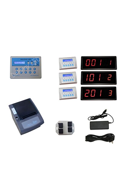 Dolunay LED Sıramatik Sistemi 3 Banko