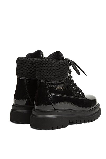 Pierre Cardin ® | Pc-52091-3076 Siyah Kırışık - Kadın Bot