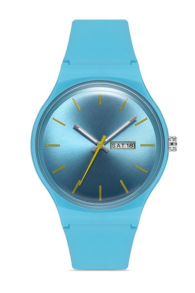 Twelve Colorful Silicone Unisex Wristwatch / Tw Special Series