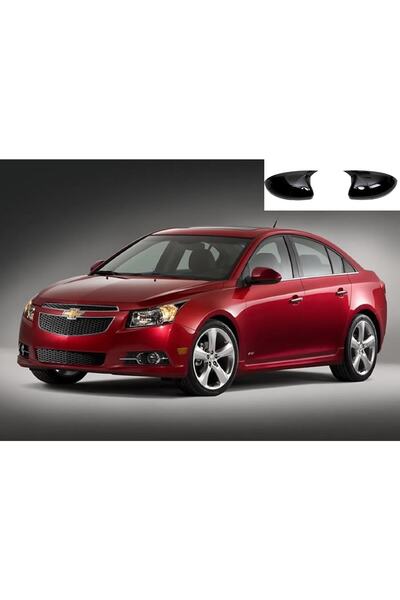 X POWER TUNİNG Chevrolet Cruze 2012-2016 Uyumlu  Sedan-hb Batman Parlak Siyah Ayna Kapağı