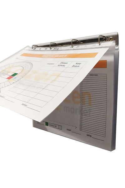 Kaizen Market 5s Board Folder Mechanism D Type 20mm 4 Rings (PACK OF 5)