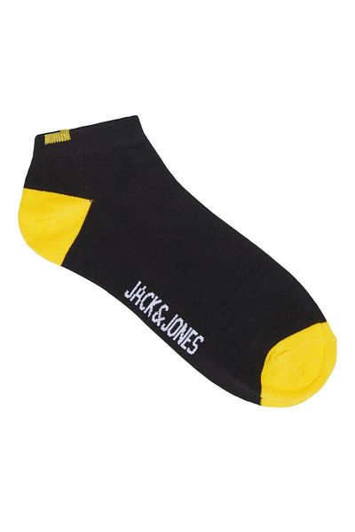 Jack & Jones Мъжки къси чорапи Jack Jones Ken, черни, 2 бр., 12217666-31