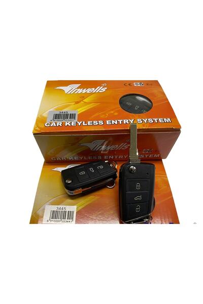 ARSVİSİON AUTO ACCESSORIES Vw Yeni Model Açma Kapama Sustalı Kumanda 12v