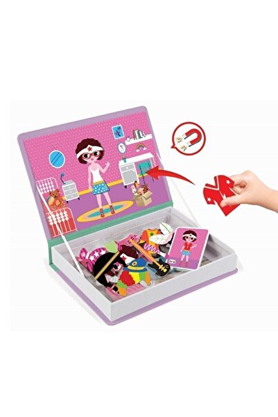 megame Manyetik Kıyafet Giydirme Oyunu Etkinlik Kitabı