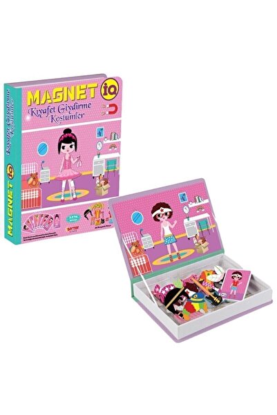 megame Manyetik Kıyafet Giydirme Oyunu Etkinlik Kitabı