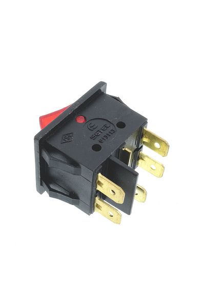 Tek-İş Illuminated Dual Switch On Off 2-Piece Device Switch