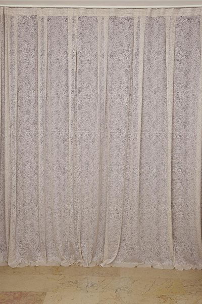 AKÇA TEKSTİL Micro Model Mink Color Single Wing Ready-made Planted Pleated Background Curtain 300*260 Cm