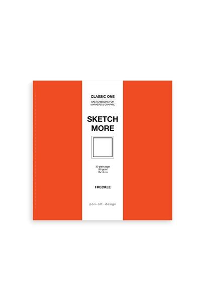 Poli Art Design Kare 15x15 Cm Eskiz Defteri (marker Ve Grafik Için) Classic S...