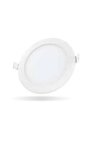 OMAC 18w - 8'' Round Slim Led Panel Luminaire White Case 3000k