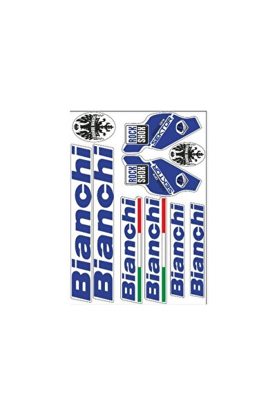 Bianchi 002 Bisiklet Sticker