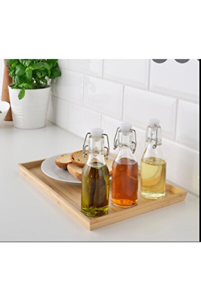 IKEA Korken 3'lü Yağdanlık,sos,şişesi 150 Ml