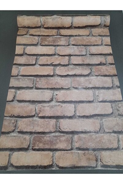 Blue Tuğla Görünümlü 3d Duvar Kağıdı(5m2)