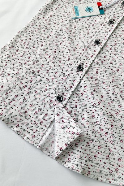 Louis Kids Little Floral Short Sleeve Children's Shirt