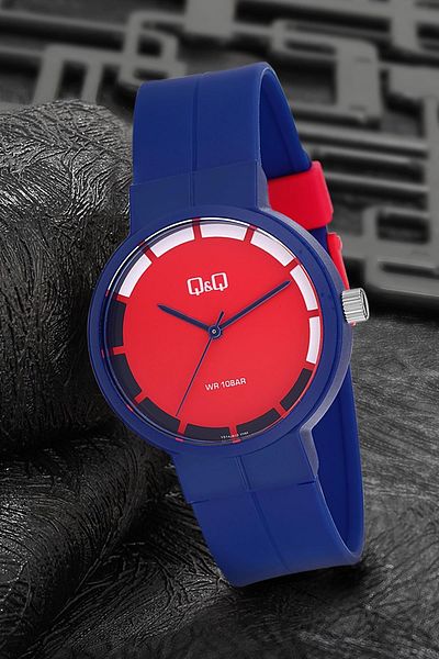 Q&Q Silicone Women's Wristwatch Pvs14