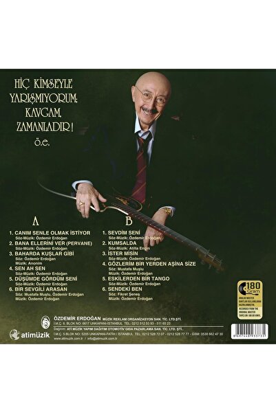 Genel Markalar Özdemir Erdoğan – Canım Senle Olmak İstiyor Jazz Vinly Plak alithestereo