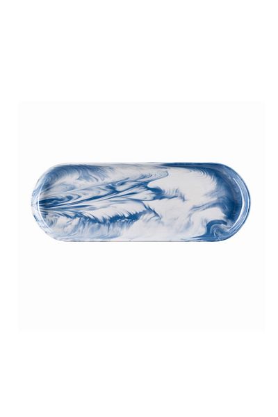 Paşabahçe Porcelain Serving Plate (22X10 cm) Single
