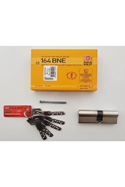 Kale Kilit Kale 164 Bne Ball Barel 68mm Satin 5 Key Steel Door Lock
