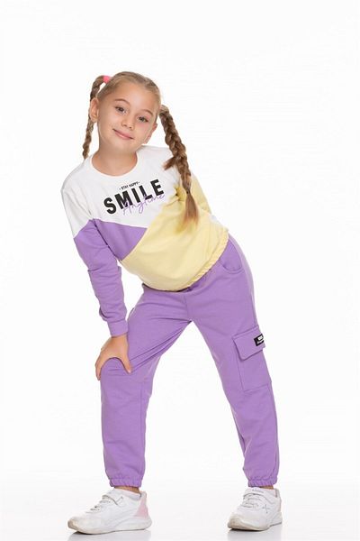 Cicitime Smile Printed Girl's Set