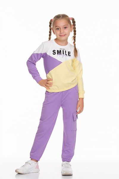 Cicitime Smile Printed Girl's Set