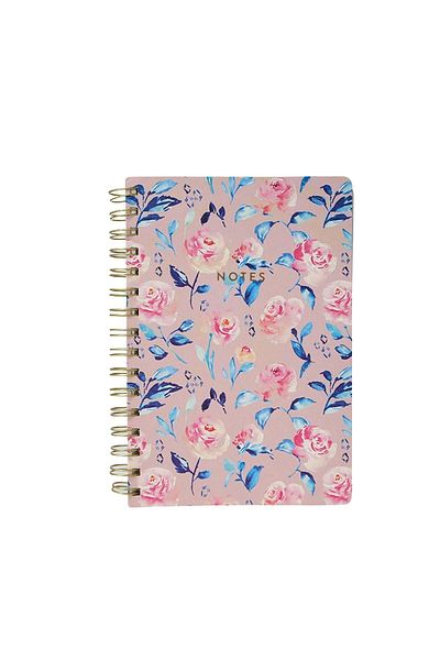 NATURANIMAL Acar Blume 14.5*21cm 80 Gr. 1st dough 256 Pages*2 Spiral Lined Notebook Set of 2
