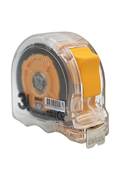 Genel Markalar Metre Hassan Dekor Şerit Metre Şeffaf 3x16 2 Yıl