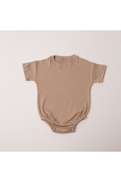 Alingo 100% Cotton Oversize Baby T-shirt with Snaps on the Bottom