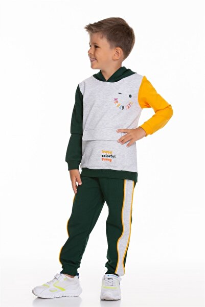 Cicitime Hooded Children's Set with Front Pockets