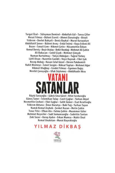 Genel Markalar Vatanı Satanlar - Yılmaz Dikbaş -