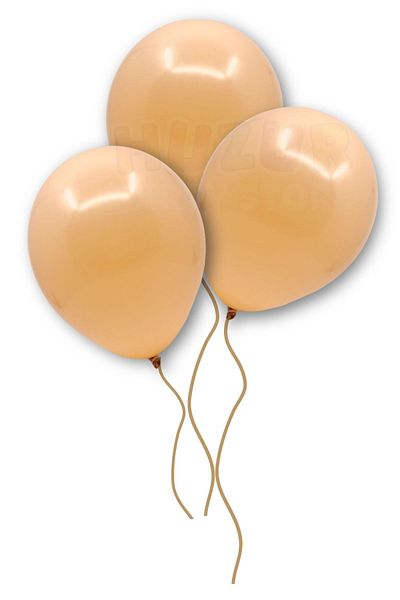 Huzur Party Store Skin Color Balloon 10 Pieces 30 Cm Pastel Colored Party Balloon Birthday Party Concept Themed Balloon