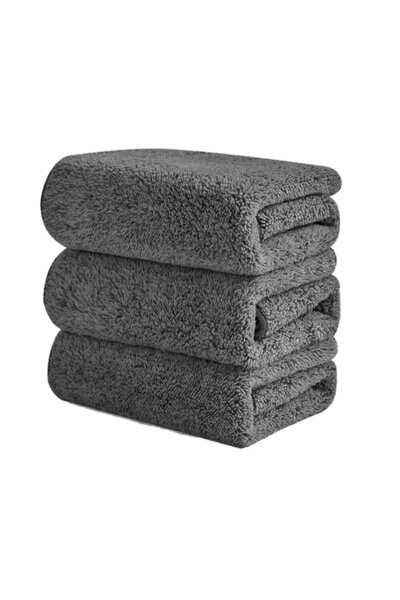 Vizyon Park 3 Adet Mikrofiber Kalın Leke Bırakmaz Araç Yıkama Kurulama Oto Ci...