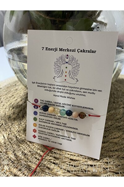 TREND 7 Çakra Enerji Merkezi Doğal Taş Bileklik