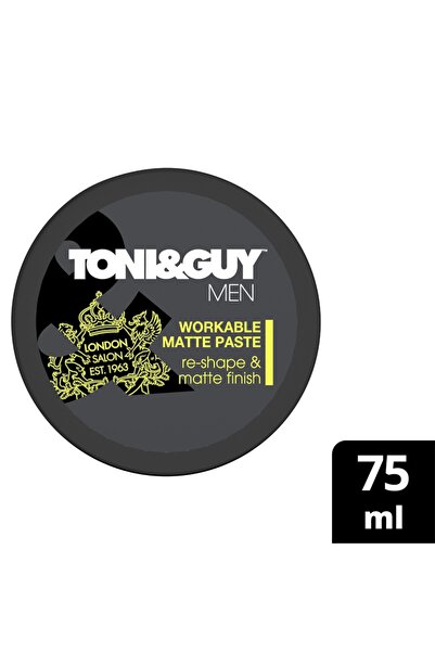 Toni&Guy Mat Görünüm Veren Sert Tutuşlu Şekillendirici Wax 75 Ml