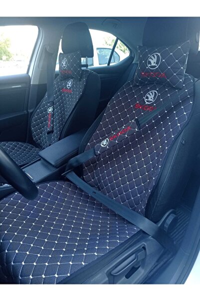 Autokit Skoda Superb Oto Koltuk Minderi Ortopedik Ön Ikili Boyun Yastıklıkeme...