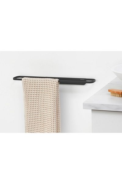 Brabantia Μακρύς θήκη για πετσέτες Mindset Dark Grey 56x8,6x4,1cm