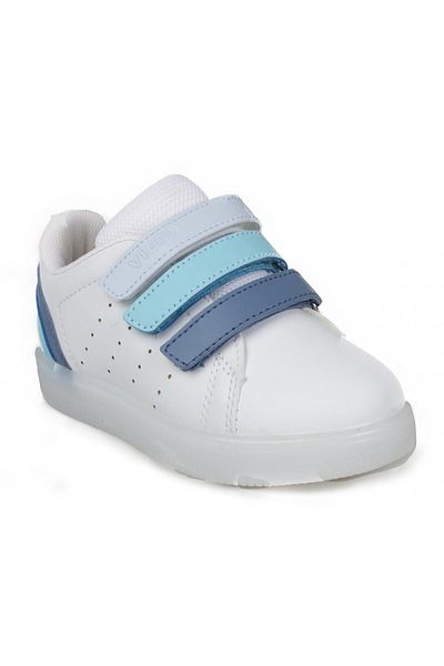 Vicco 220.B21Y212 Sun Baby Lighted White Girl's Shoes
