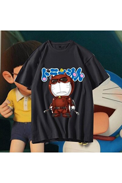 GALASHOP تي شيرت برسومات دورايمون ماجنيتو للجنسين