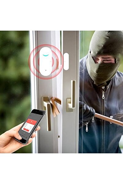 SOME Tuya Destekli Akıllı Wifi Kapı Sensörü