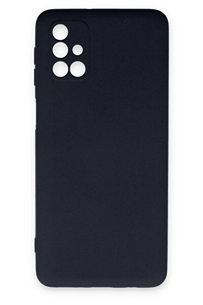 HappyCase Samsung Galaxy M31s Kılıf Nano Içi Kadife Silikon - Lacivert