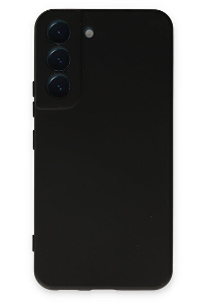 HappyCase Samsung Galaxy S22 Kılıf Nano Içi Kadife Silikon - Siyah
