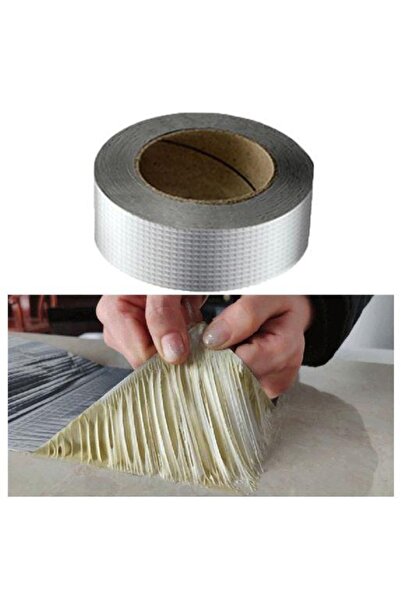 optana Alüminyum Folyo Bant Su Sızdırmaz Bant Çatı Boru Tamir Tadilat 5m