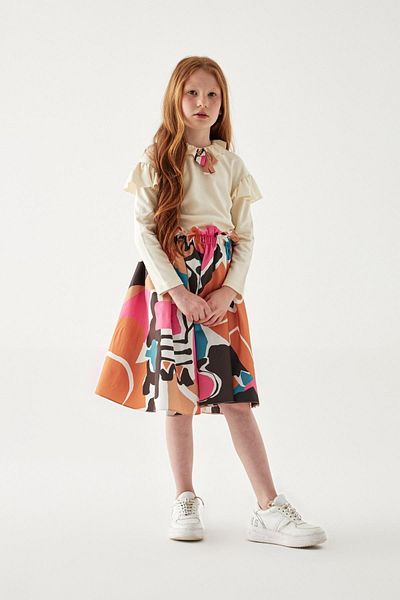 Lia Lea Rock - Orange - Midi